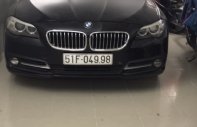 BMW 5 Series 520i 2014 - Cần bán lại xe BMW 520i đăng ký lần đầu 2014, màu đen nhập giá 1 tỷ 350 tr tại Tp.HCM