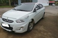 Hyundai Accent  1.4AT 2011 - Cần bán gấp xe cũ Hyundai Accent 1.4AT 2011, màu trắng giá 380 triệu tại Lai Châu