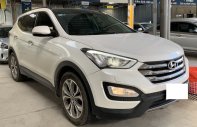 Hyundai Santa Fe 4WD 2015 - Hãng bán Hyundai SantaFe 4WD 2.4AT, 2015 màu trắng, biển SG giá 846 triệu tại Tp.HCM