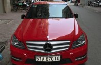 Mercedes-Benz C class  C300   2012 - Bán Mercedes C300 sản xuất 2012, màu đỏ giá 825 triệu tại Tp.HCM