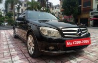 Mercedes-Benz C class C200 2007 - Bán xe Merc C200 SX 2007 màu đen - nội thất đen giá 385 triệu tại Hà Nội