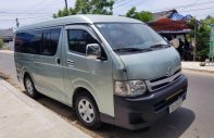 Toyota Hiace   2010 - Bán Toyota Hiace đời 2010, máy dầu, màu xanh ngọc giá 370 triệu tại Quảng Ngãi