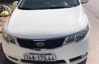 Kia Forte   2010 - Cần bán gấp Kia Forte sản xuất năm 2010, màu trắng số tự động, 334tr giá 334 triệu tại Quảng Ninh