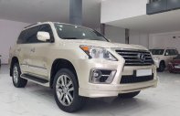 Lexus LX 2015 - Cần bán xe Lexus LX570 sản xuất 2015, nhập khẩu nguyên chiếc, màu vàng cát giá 4 tỷ 680 tr tại Hà Nội