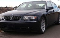 BMW 7 Series 2003 - Cần bán gấp BMW 7 Series 745i năm sản xuất 2003, màu đen, nhập từ Đức số tự động giá 380 triệu tại Tp.HCM