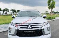 Mitsubishi Pajero   Sport 2.4D 4x4 AT   2021 - Cần bán Mitsubishi Pajero Sport 2.4D 4x4 AT đời 2021, màu trắng  giá 1 tỷ 345 tr tại Hà Nội