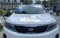 Kia Sorento   2.4 GAT 2016 - Bán Kia Sorento 2.4 GAT đời 2016, màu trắng giá 600 triệu tại Quảng Ngãi