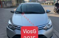 Toyota Vios   G   2015 - Cần bán gấp Toyota Vios G đời 2015, màu bạc còn mới, giá tốt giá 403 triệu tại Thái Nguyên