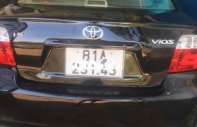 Cần bán gấp Toyota Vios 1.5E MT sản xuất 2005, màu đen giá 110 triệu tại Gia Lai