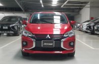 Mitsubishi Attrage 2022 - Màu đỏ - Sẵn xe - Nhận xe với 125 triệu - Ảnh thực tế giá 459 triệu tại Nam Định