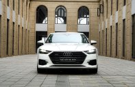 Audi A7 2020 - Màu trắng, nội thất nâu giá 3 tỷ 899 tr tại Tiền Giang
