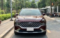 Hyundai Santa Fe 2021 - Màu đỏ, xe cá nhân lăn bánh chưa đến 1 vạn km như mới giá 1 tỷ 340 tr tại Quảng Ninh