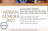 Nissan Almera 2023 - Almera 2023 bản tiêu chuẩn giá 535( tặng ngay 36 triệu) chỉ còn 499 giá 499 triệu tại Bắc Ninh