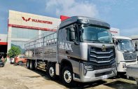Xe tải Trên 10 tấn 2023 - Bán xe tải Howo Max 5 chân thùng 9m7 tiêu chuẩn, thùng bửng nhôm  giá 1 tỷ 765 tr tại BR-Vũng Tàu