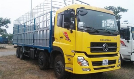 Dongfeng (DFM) L315 2015 - Bán xe tải Dongfeng nhập khẩu, 4 chân, 17 tấn 9 Hoàng Huy L315, uy tín chất lượng Sài Gòn