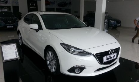 Mazda 3 2015 - Bán Mazda 3 đời 2015, màu trắng, giá tốt - LH 0971.624.999