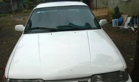 Mazda 323   MT 1989 - Cần bán Mazda 323 MT 1989, màu trắng, giá 650tr