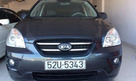 Kia Carens     MT 2008 - Chính chủ bán ô tô Kia Carens MT đời 2008, màu đen