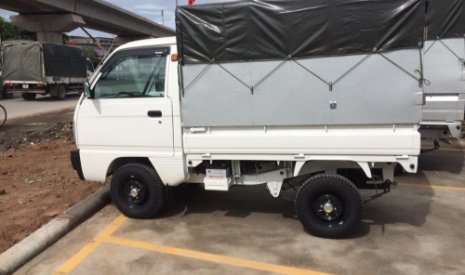 Suzuki Supper Carry Truck 2017 - Bán Suzuki Truck 5 tạ, Suzuki tải 5 tạ thùng kín, thủng lửng, thùng kín mui bạt, có xe giao ngay