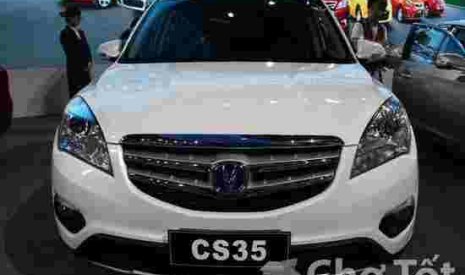 Changan CS35 1.6 AT 2016 - Cần tiền bán gấp Changan CS35 1.6 AT model 2016 số tự động màu trắng, xe nhập, 400 triệu 0932222253