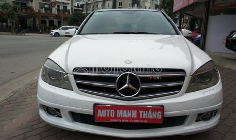 Mercedes-Benz C200  GI BE 2010 - Bán Mercedes C200 GI BE đời 2010, màu trắng, chính chủ, giá 525tr