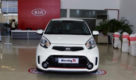 Kia Morning Si AT 2018 - Bán xe quốc dân Kia Morning SI AT, màu trằng giao ngay, 80tr sở hữu ngay