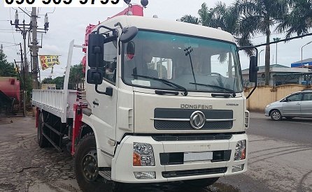 JAC X30 2018 - Bán xe tải Dongfeng gắn cẩu tự hành 5 tấn, năm 2018