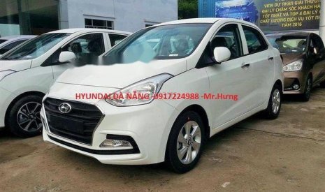 Hyundai Grand i10 2018 - Cần bán gấp Hyundai Grand i10 năm 2018, màu trắng, 370 triệu