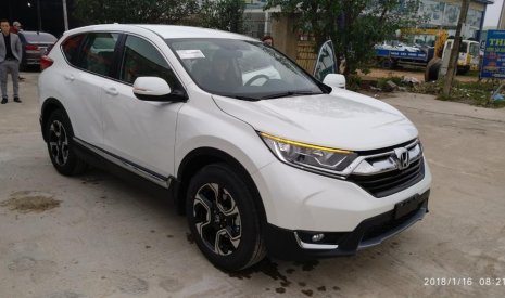 Honda CR V E 2018 - Bán Honda CRV E 2018, màu trắng giá 963 triệu, xe nhập khẩu tại Quảng Bình. Liên hệ 0911.821.514