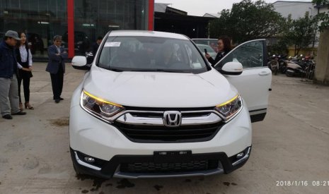 Honda CR V G 2018 - Bán Honda CRV G 2018, màu trắng giá 1tỷ 03 triệu, tại Quảng Bình, xe nhập khẩu. Liên hệ 0911.821.514