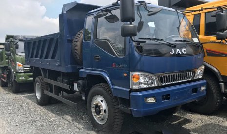 Xe tải 5 tấn - dưới 10 tấn 2017 - Bán xe ben JAC 7T8 thùng dài 4m, bán xe ben giá rẻ