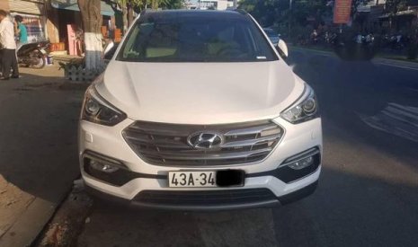 Hyundai Santa Fe  CRDi 4WD  2018 - Bán Hyundai Santa Fe CRDi 4WD 2018, màu trắng