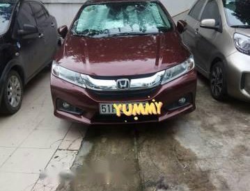 Honda City   CVT 2015 - Bán xe Honda City CVT 2015, màu đỏ