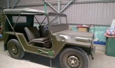 Jeep 1980 - Bán Jeep A2 đời 1980, màu xanh lục  