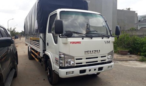 Xe tải 1,5 tấn - dưới 2,5 tấn Isuzu 1T9 2018 - Bán xe tải Isuzu 1T9 thùng dài 6m2 vào thành phố, trả góp 90% giá trị xe