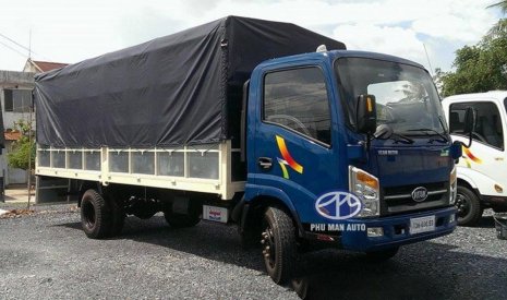 Xe tải 1,5 tấn - dưới 2,5 tấn VT260  2018 - Bán xe Veam thùng dài 6 trọng tải 1 tấn 9, xe tải VT260 thùng bạt