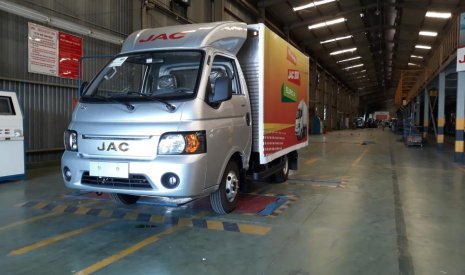 Xe tải 1 tấn - dưới 1,5 tấn 2018 - Bán xe tải Jac 2018 cabin Hyundai 990, hỗ trợ trả góp 90%