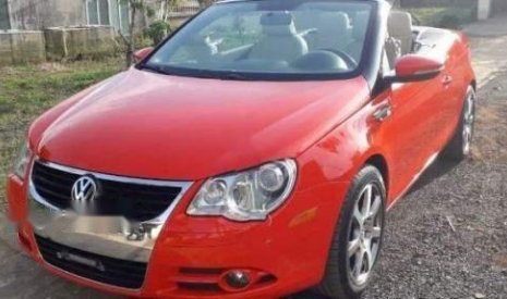 Volkswagen Eos   2010 - Cần bán lại xe Volkswagen Eos sản xuất năm 2010, màu đỏ, xe nhập như mới giá cạnh tranh