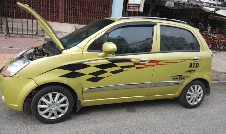 Chevrolet Spark LTZ 2009 - Bán ô tô Chevrolet Spark LTZ 2009, màu vàng