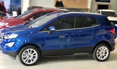 Ford EcoSport   2018 - Cần bán Ford EcoSport năm sản xuất 2018, màu xanh lam giá tốt