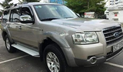 Ford Everest   2.5L 4x2 MT   2007 - Bán Ford Everest 2.5L 4x2 MT đời 2007, màu vàng cát, giá chỉ 369 triệu