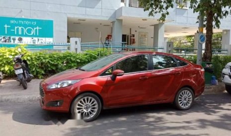 Ford Fiesta   2014 - Bán ô tô Ford Fiesta năm sản xuất 2014, màu đỏ, giá 390tr