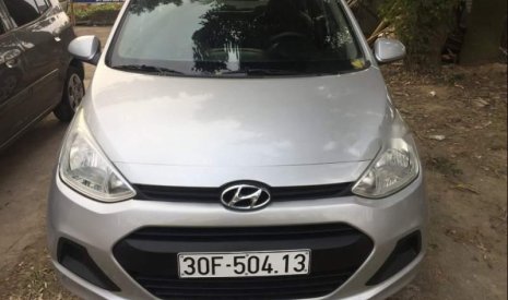 Hyundai Grand i10 2015 - Bán Hyundai Grand i10 năm 2015, màu bạc, nhập khẩu chính chủ