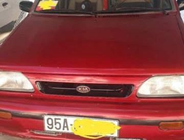 Kia Pride   1996 - Bán ô tô Kia Pride đời 1996, màu đỏ, nhập khẩu