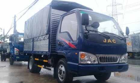 Xe tải 1,5 tấn - dưới 2,5 tấn 2019 - Bán xe tải Jac 2T4 ga cơ mới 100%, hỗ trợ vay ngân hàng 80% giá trị xe