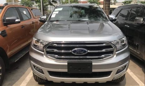 Ford Everest 2019 - Bán xe Ford Everest 2019, màu bạc, nhập khẩu nguyên chiếc