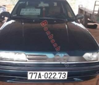 Mazda 626   1990 - Bán xe Mazda 626 sx 1990, số tay, máy xăng, màu xanh, nội thất màu kem