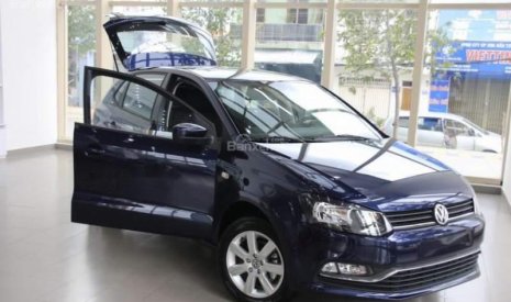 Volkswagen Polo   1.6AT   2014 - Bán Volkswagen Polo 1.6AT đời 2014, màu xanh lam, nhập khẩu  