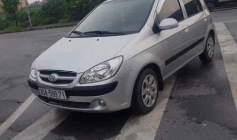 Hyundai Getz   2008 - Bán gấp Hyundai Getz sản xuất năm 2008, màu bạc