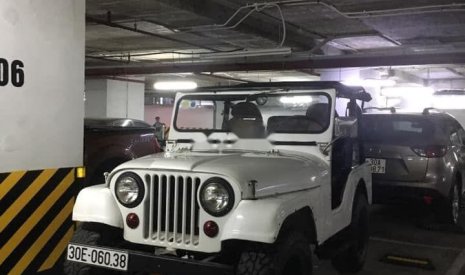 Jeep CJ   1980 - Cần bán lại Jeep CJ năm 1980, màu trắng, 139tr